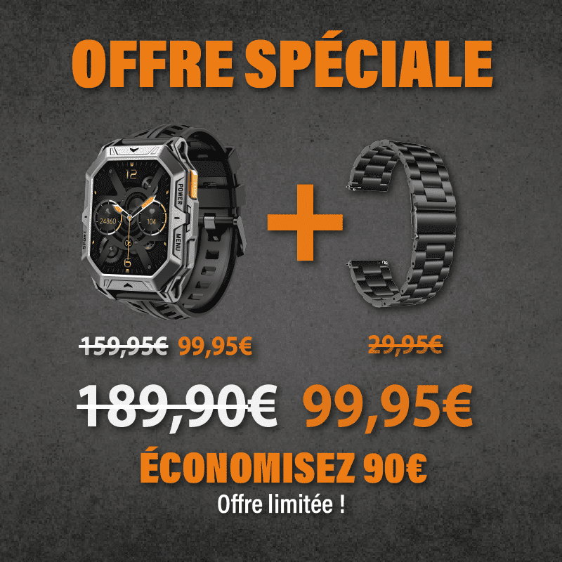 Apex 2.0 – La montre connectée la plus robuste