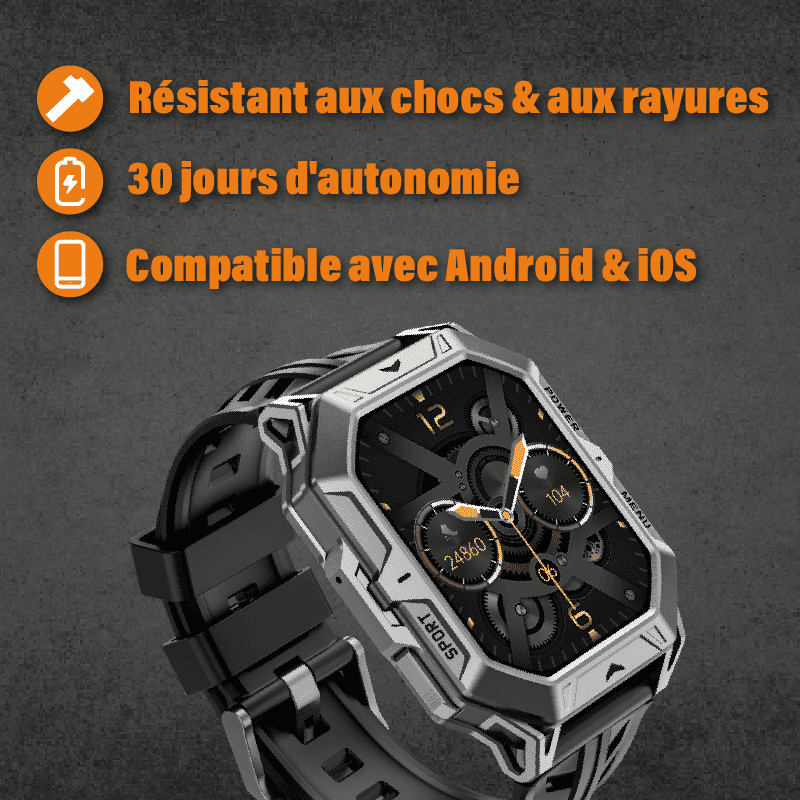 Apex 2.0 – La montre connectée la plus robuste