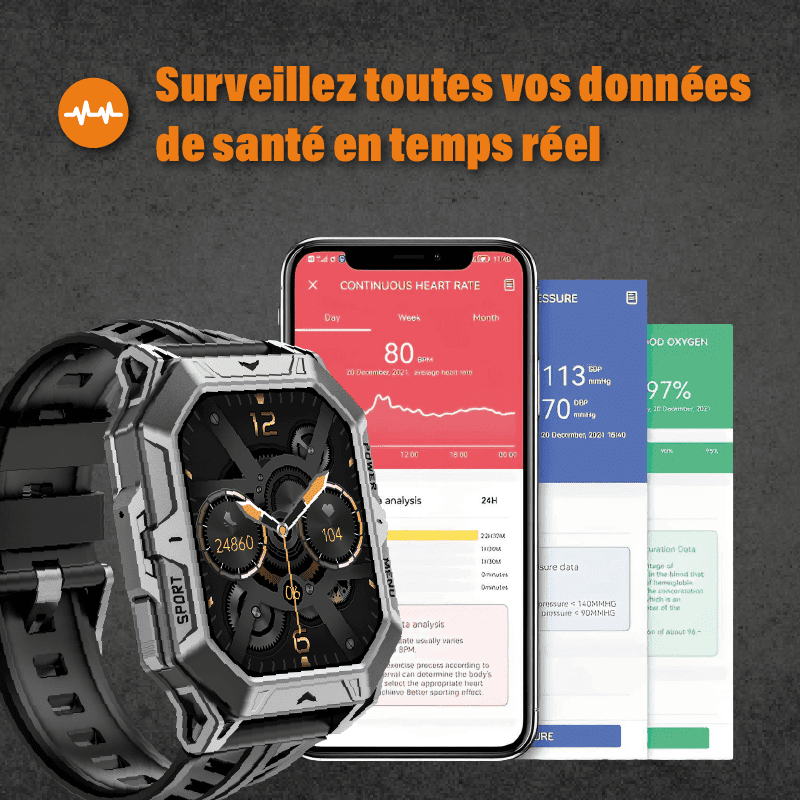 Apex 2.0 – La montre connectée la plus robuste